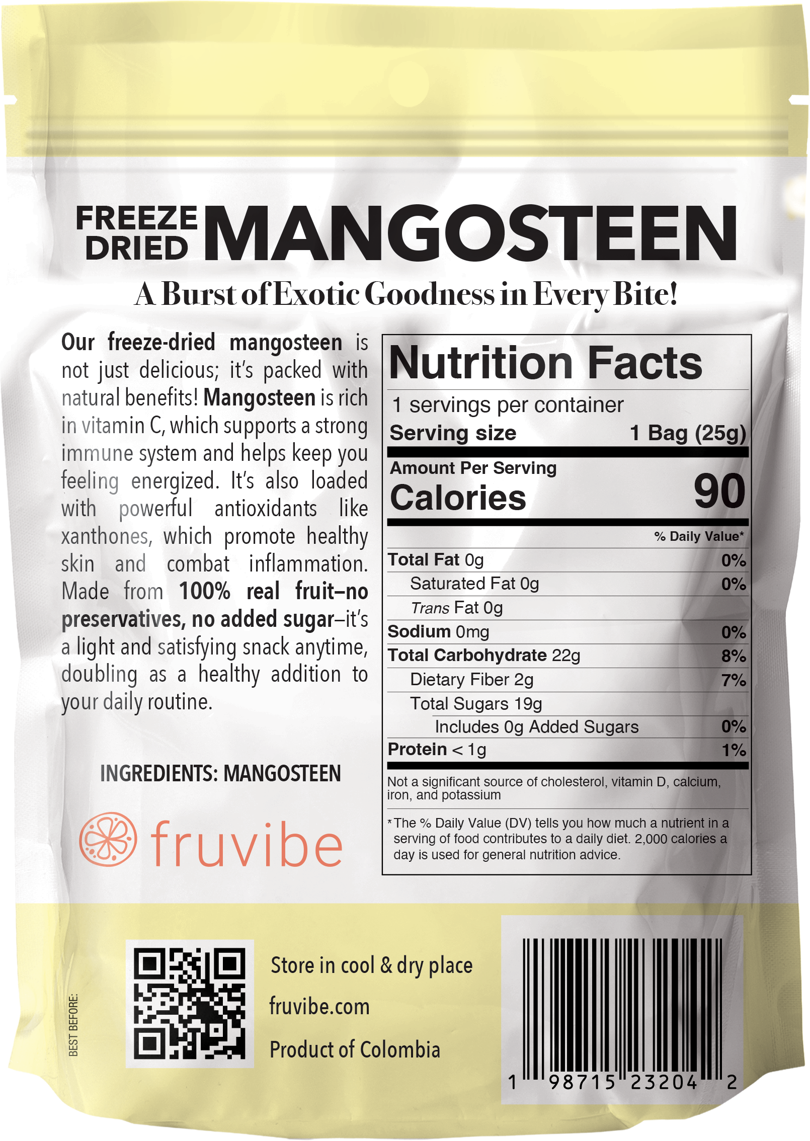 Freeze Dried Mangosteen