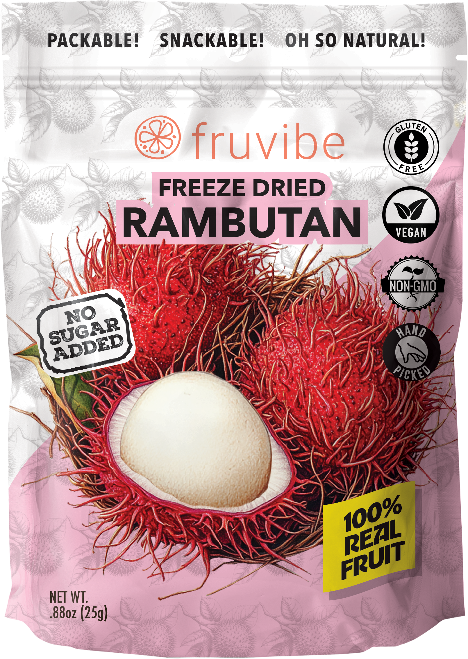 Freeze Dried Rambutan